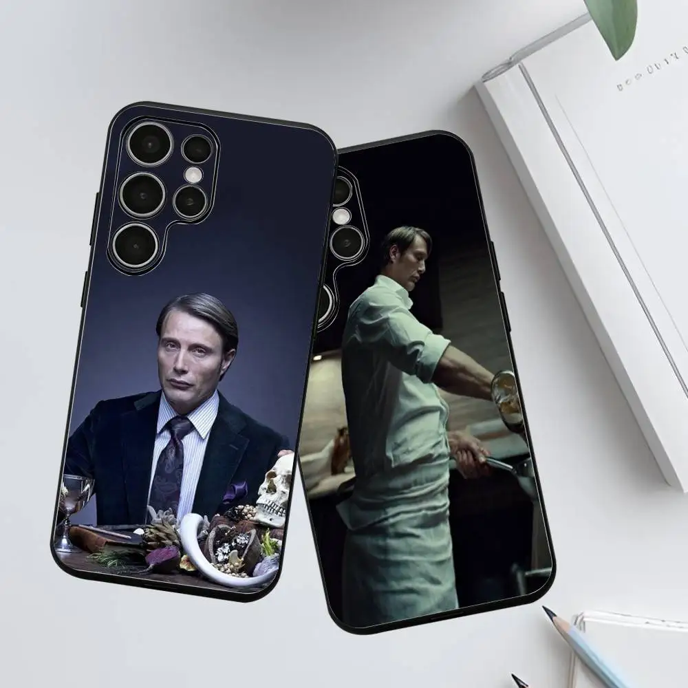 

H-Hannibal Will G-Graham Phone Case For Samsung Galaxy S 24,25,23,22,21,20 Plus Ultra 5G Lite Shockproof Cover