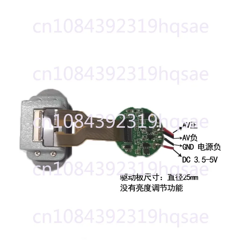 جديد لتقوم بها بنفسك للرؤية الليلية أحادي عدسة الكاميرا FPV عرض مصغر VGA 640X480 شاشة كاملة الألوان عرض التصوير الحراري