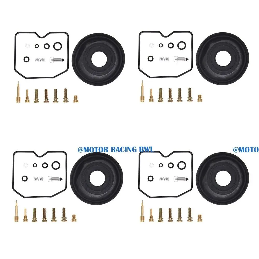 

4 Sets Carburetor Repair Kit for KAWASAKI GPZ400 Z400GP GPZ400R ZX400R ZX400