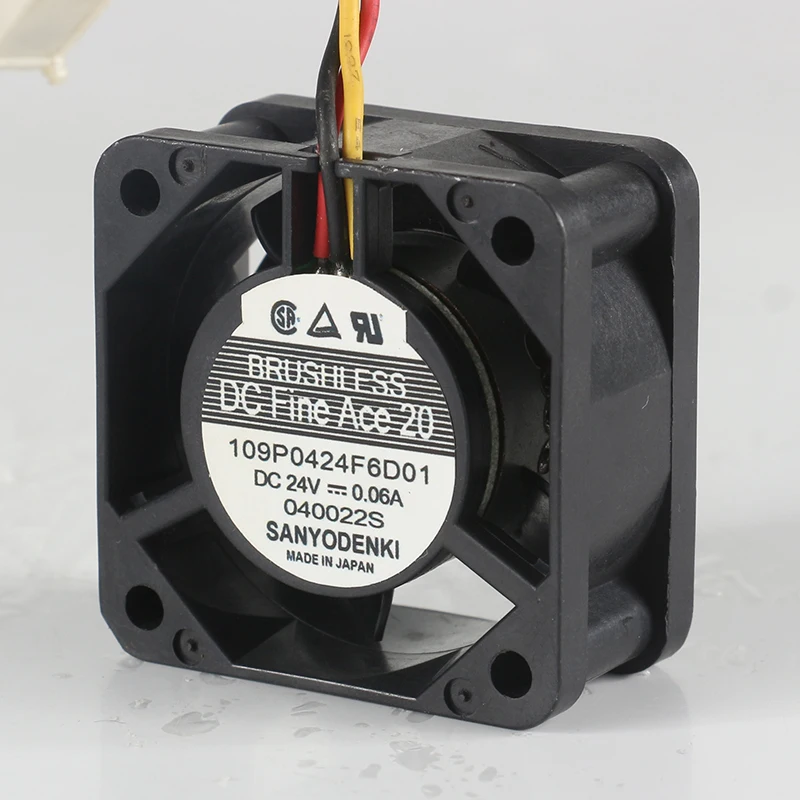 

Sanyo 5 В 12 В 48 В DC24 В 0,06 А AC EC 4020 40X40X20MM 4 см Fanuc оборудование преобразователь частоты трехпроводной 109P0424F6D01 охлаждающий вентилятор