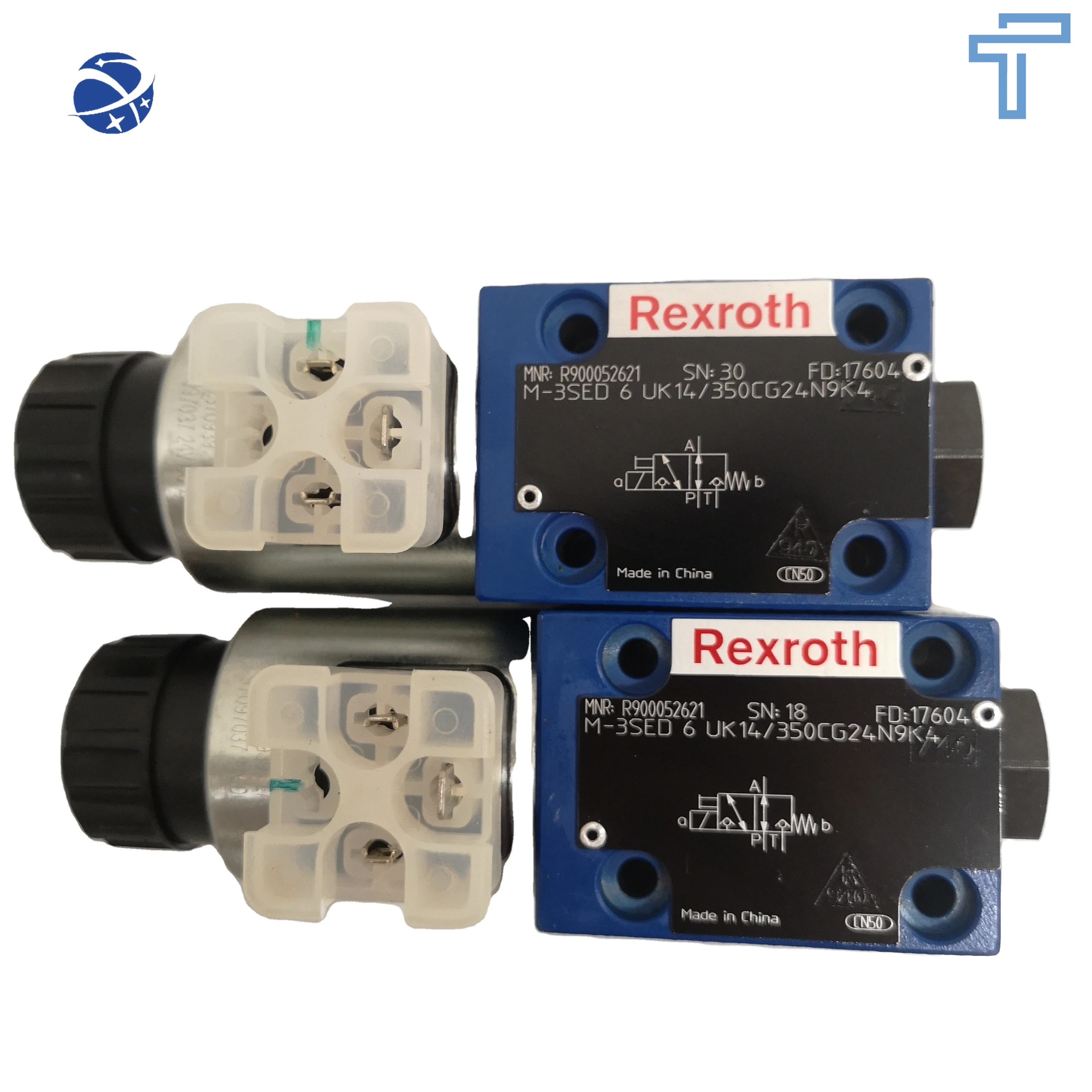 Solenoid valve hydraulic M-3SED6UK Hydraulic valve Hydraulic parts Metal parts