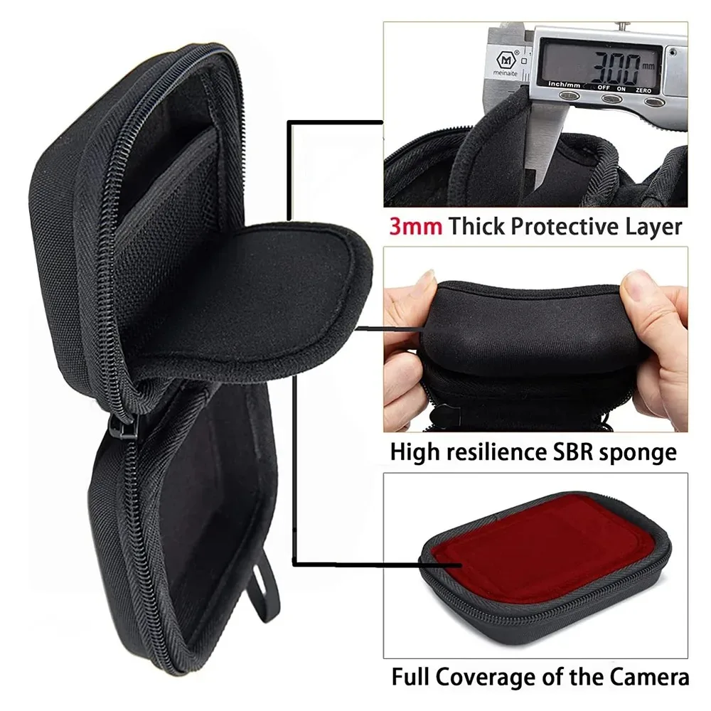 キヤノン互換デジタルカメラケース,ドリフトゴーストxl,g9x,g7x,iii,sx620,sx610,sony zv1,zv1f,rx100,vii,vi,v,gopro 13,12 11