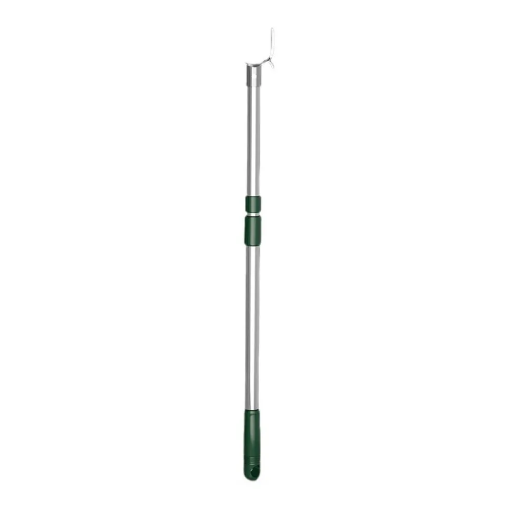 Telescopic Clothing Picking Stick Stainless Zinc Alloy Laundry Drying Tool Household Retractable Closet Hanger Access Pole