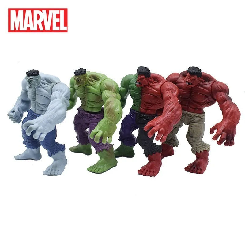 

Avengers Hulk Doll Model Anime Cool Characters Hand Foot Head Movable Garage Kit Car Ornament Man Woman Toy Hero Gift Set of 4