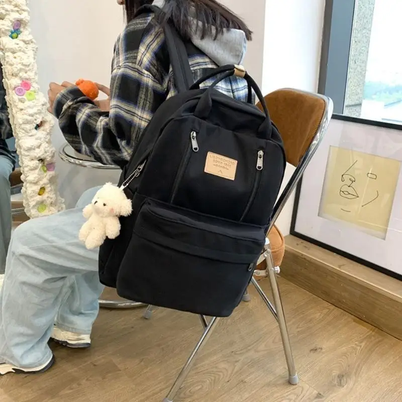 

Рюкзак для ноутбука Симпатичная крупная книжная сумка Студент Студент для подростковой школы для подростковой школы на открытом