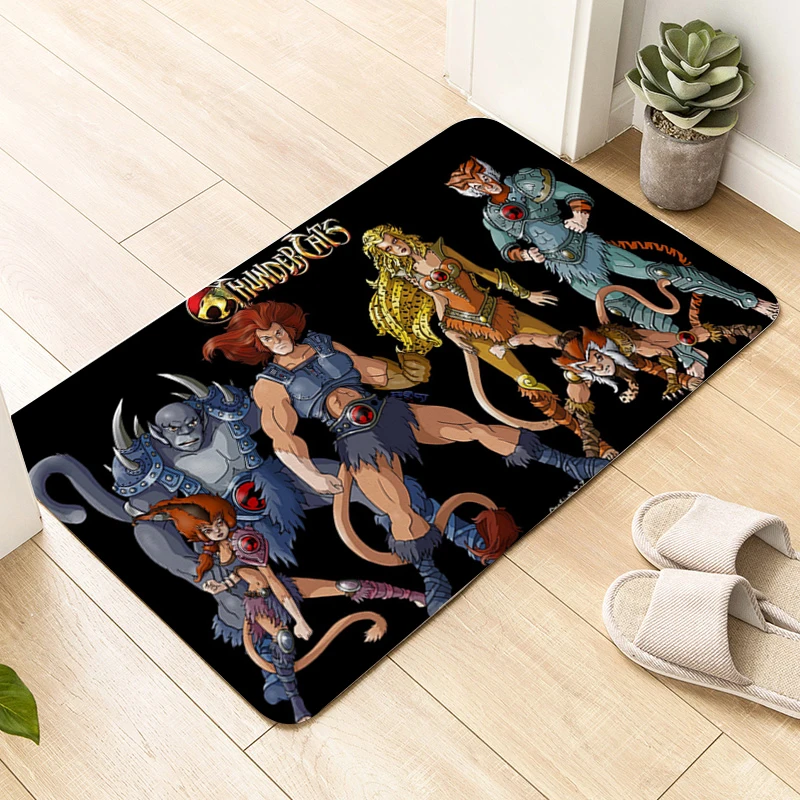 Entrance Door Doormat D-Thundercats Corridor Carpet for Kitchen Bathroom Living Room Bedroom Rug Porch Non-slip Floor Mat