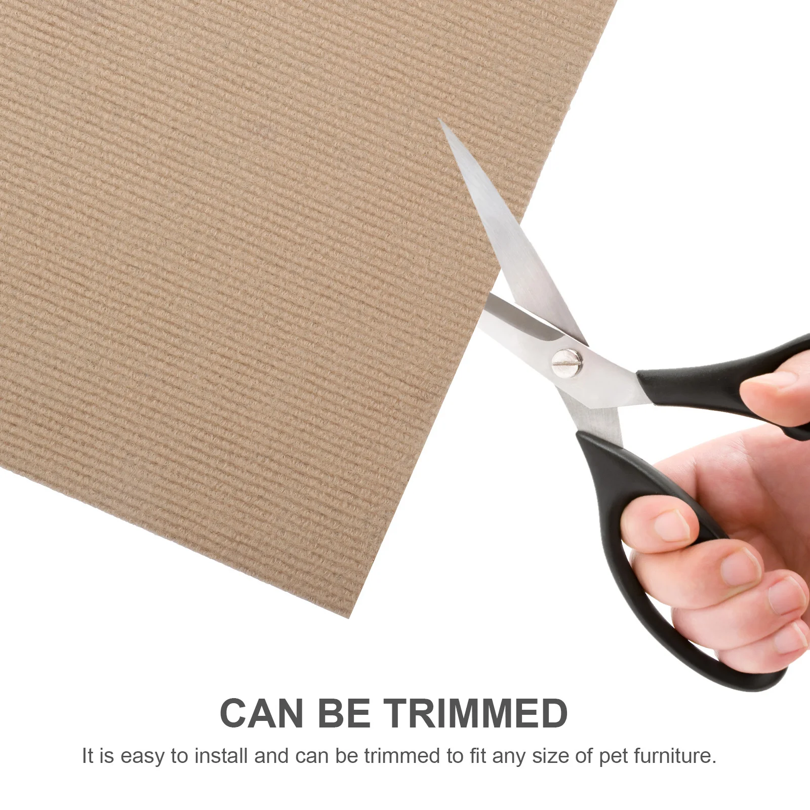 

Self-Adhesive Cat Scratcher Mat Easy Install Furniture Protector Trim Any Size Pet Supply Cat Scratcher Mat Pet Supply