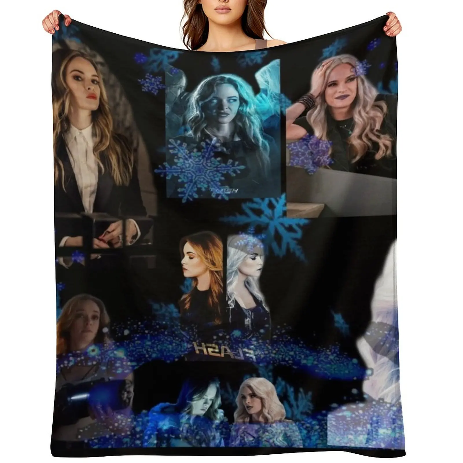 best of both killer frost and katlin snow Throw Blanket for babies For Sofa Thin Cute Soft Decorative Throw Cute Plaid Blankets