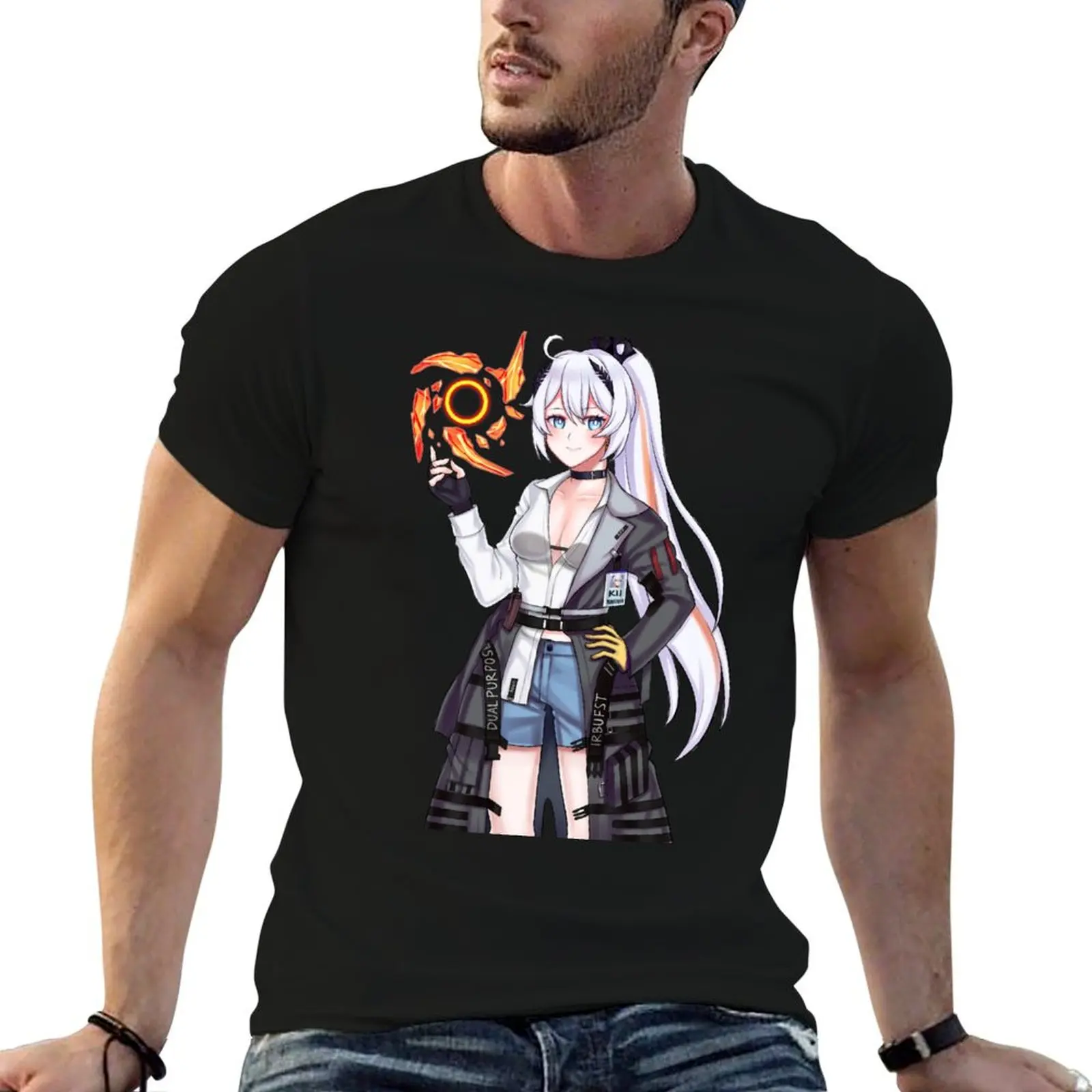 

Kiana Kaslana Herrscher of Flamescion T-Shirt graphic t shirts for man t shirt man luxury T-Shirt