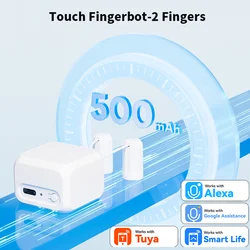 Tuya Rechargeable Touch Fingerbot Smart Life BLE Wireless Touch Screen Switch Robot Support Alexa Google Home Voice Assitant
