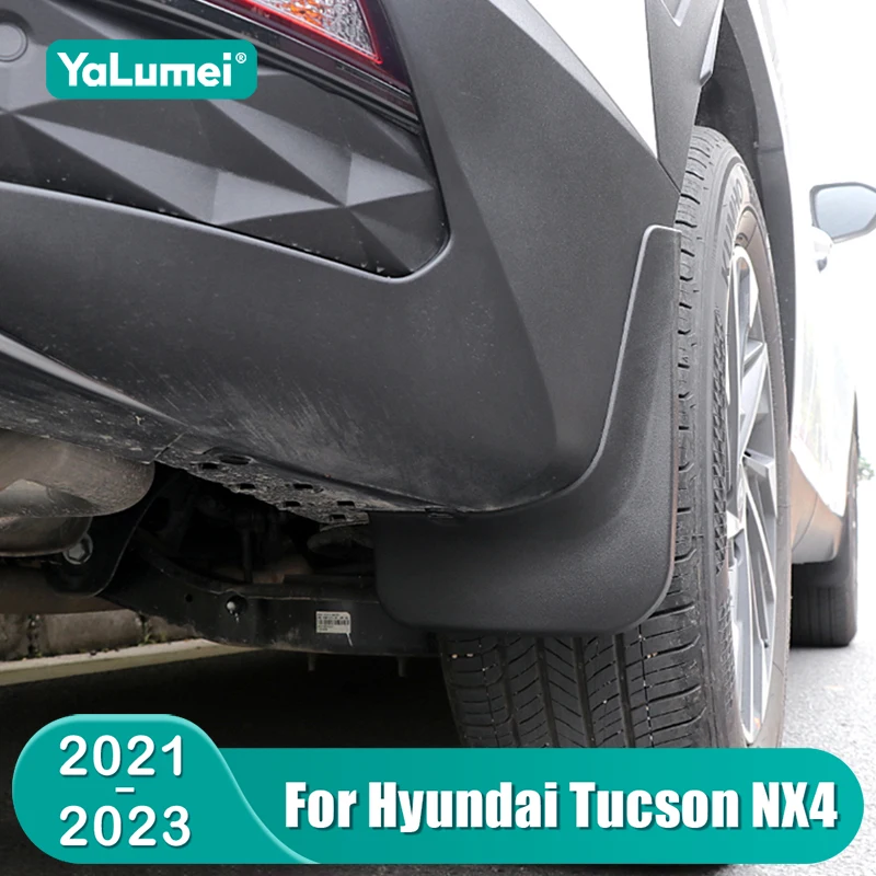 Für Hyundai Tucson NX4 2021 2022 2023 Hybrid N Linie Auto Schmutzfänger Vorne Hinten Räder Kotflügel Kotflügel Zubehör