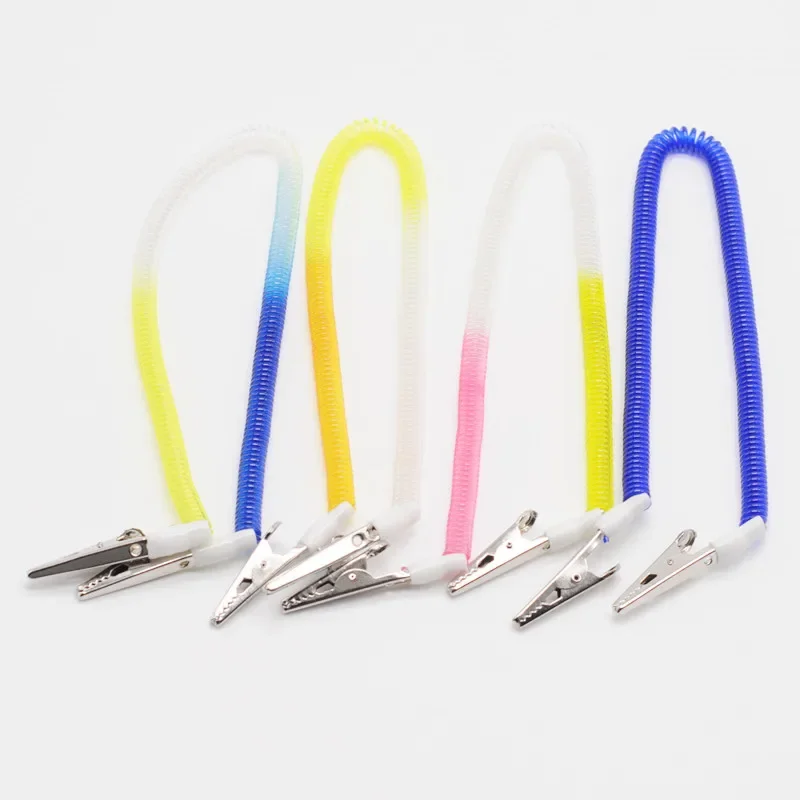 1pcs Dental Scarf Clip Colourful Silicone Bib Clips Napkin Holders Patient Clip Paper Saliva Towel Dentistry Lab Material