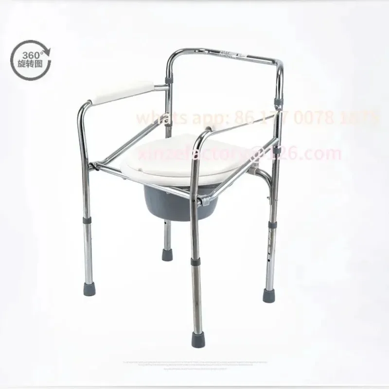 

Customizable Lightweight Foldable Old Man Toilet Chair Maternity Bathing
