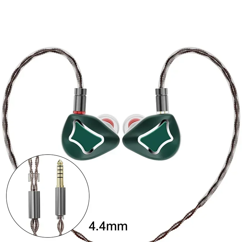 ARTTI R1 HIFI écouteurs intra-auriculaires IEMs 3DD filaire écouteur Triple pilote dynamique stéréo moniteur casque avec 0.78 2pin 3.5/4.4mm 8