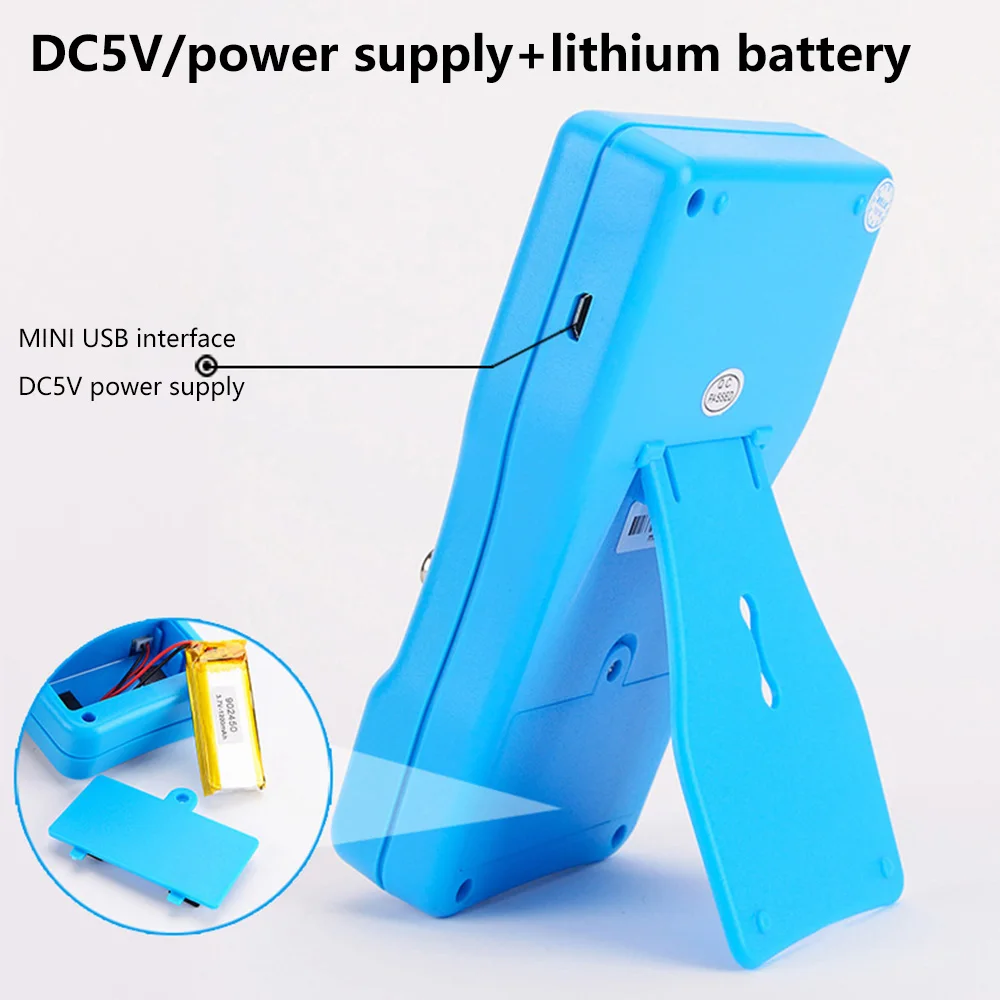 2IN1Auto-ranging Capacitor ESR Low Ohm Capacitance Meter 5 bit Constant Current ESR Capacotance Meter MEC100 Multimeter Aanalyze