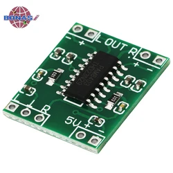 5PCS PAM8403 Module Digital Power Amplifier Board Miniature AMP Class D Power Amplifier 2x 3W High 2.5V ~ 5V USB Power Supply