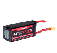 OMPHOBBY OMP M2 EVO 11.1V 60C 750mAh OSHM2329 Lipo battery set