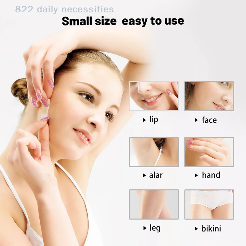convenient12/24Pcs Facial Lip Wax Strips For Face Chin Upper Lip Jaw Eyebrow Beard Hair Removal