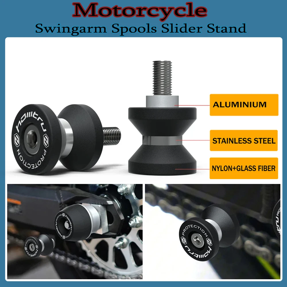 

for KTM 125 200 250 Duke/RC 125 200 Motorcycle Swingarm Spools Slider Stand Lifting Screw motorcycle accessories