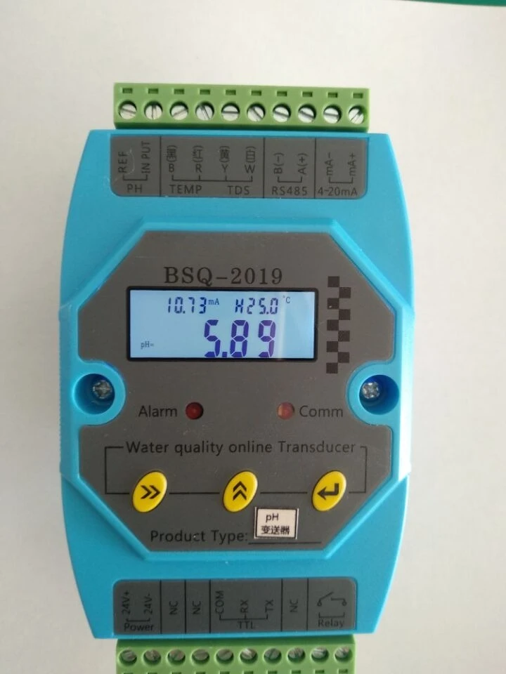 BSQ-2018 Transmitter – Conductivity Meter & PH Controller with Electrode Accessories