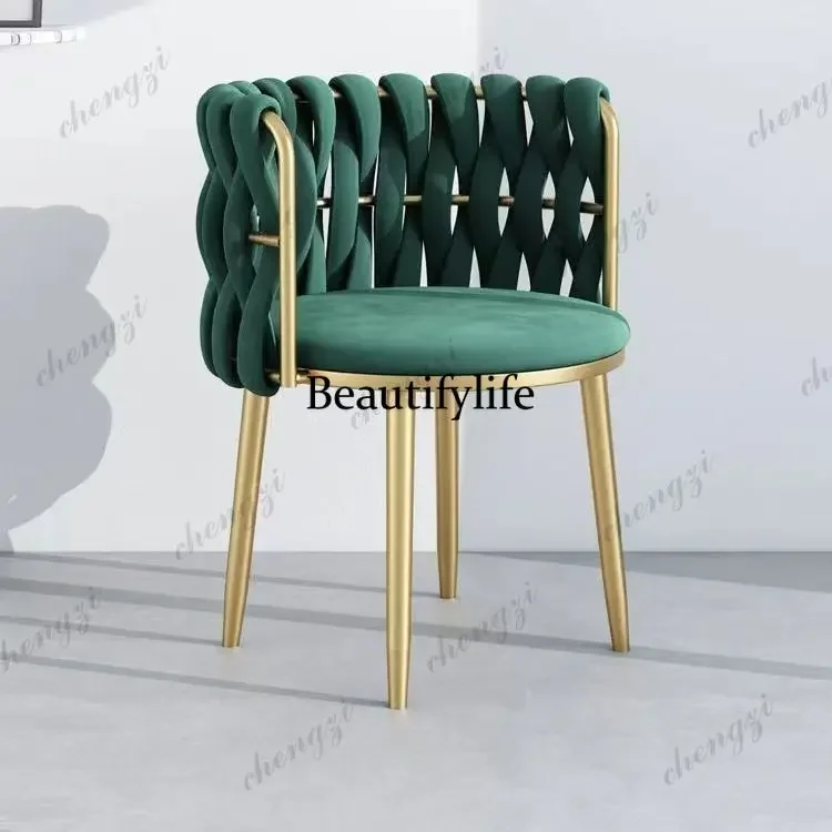B178 Nordic Floor Design Lazy Boy Chair Single Accent Waiting Room Relaxing Chair Luxury Dresser Gaming Modern