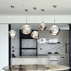 Modern LED PVC Lava Pendant Light Hanging Lamp for Living Room LOFT Bedroom Bar - Unique Geometric Design Ceiling Lighting