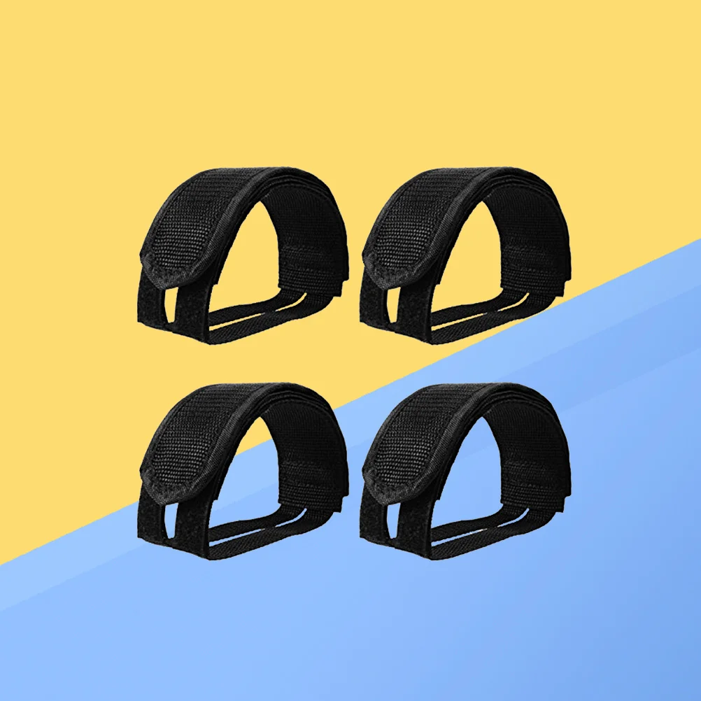 6Pcs Cycling Foot Straps High Strength Nylon Webbing Anti Slip Grip Suitable for Fixed Gear and Urban Bikes Pedal Straps