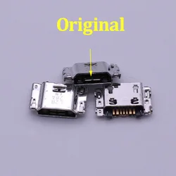 10pcs/lot Micro USB Charging Port Jack Connector For Samsung J5 SM-J500 J1 SM-J100 J100 J500 J5008 J500F J7 J700 J700F J7008