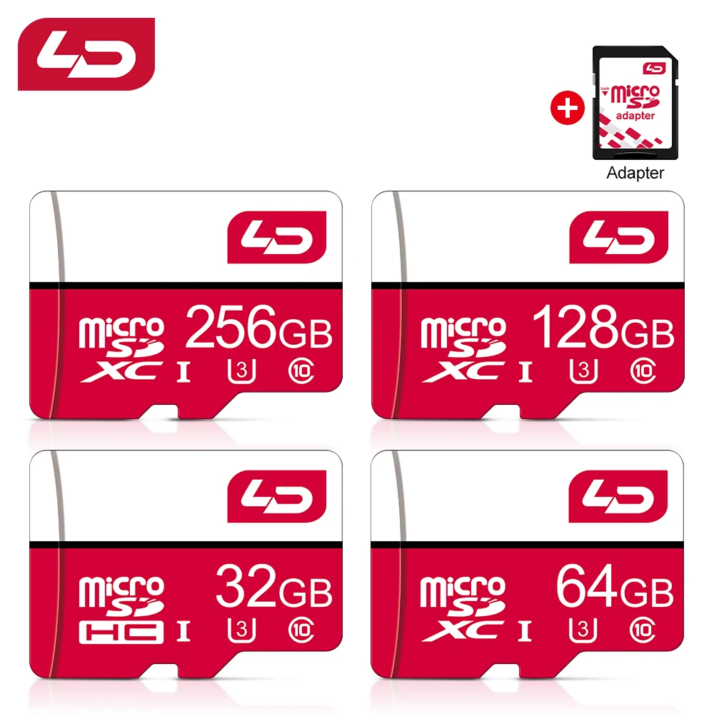 LD Class 10 Memory card 16GB 32GB Micro SD Card 64GB 128G 256GB cartao de memoria Mini TF Card For Smartphone PC