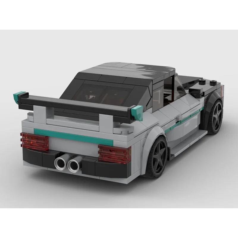 298 STKS Nieuwe MOC ​ ​   City Highway 1992 E190 Evo2 Custom Edition modulaire bouwstenen voor kinderen speelgoedcadeau