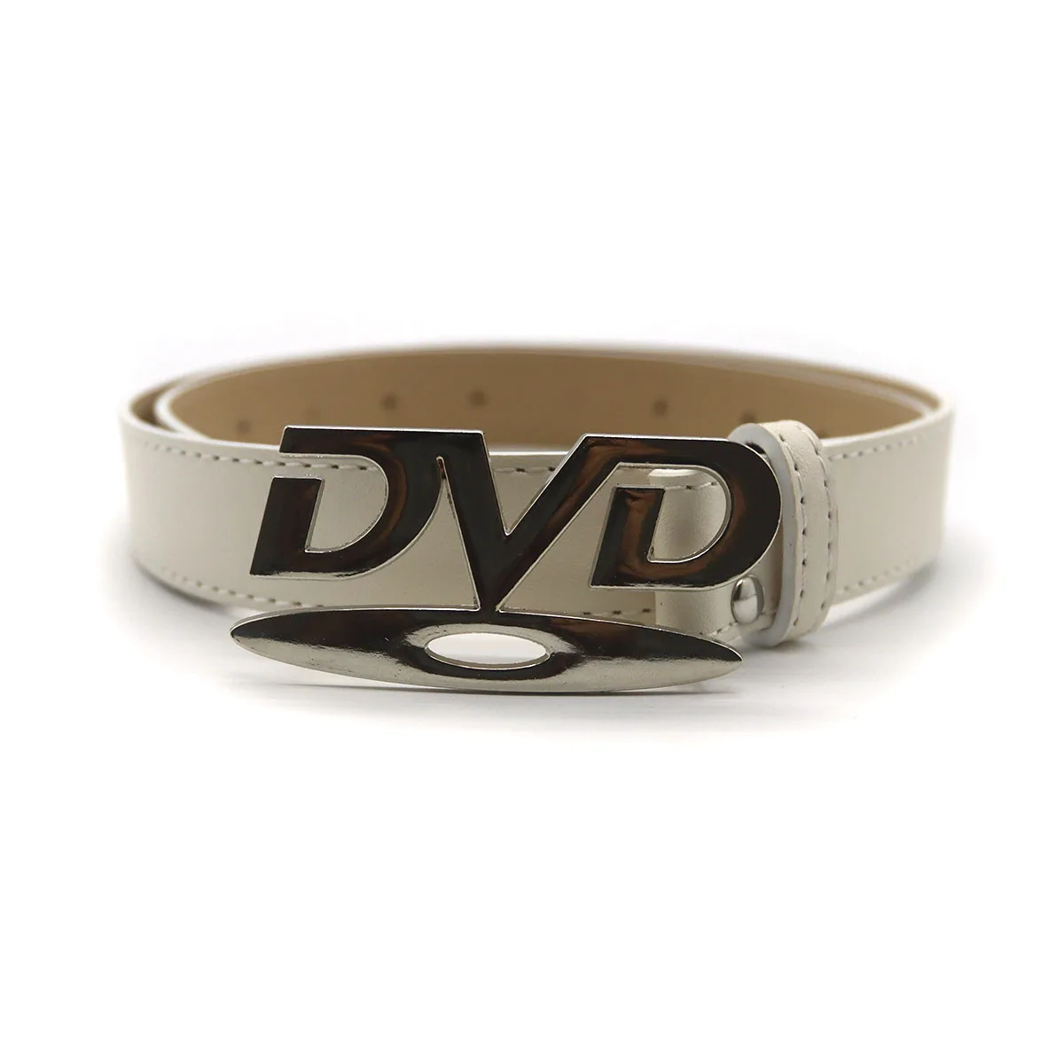 Unisex nostalgisch design DVD-gespriem Heren Dames Decoratie Gecombineerd met jeans Taillebanden Riem Veelzijdig design Sense-riem
