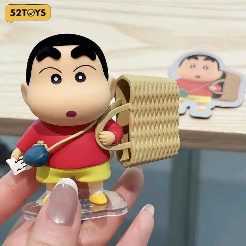

Authentic Crayon Shin-Chan Early Antique Small Potato Series Blind Box Trendy Doll Collectible Desk Ornament Halloween Gifts
