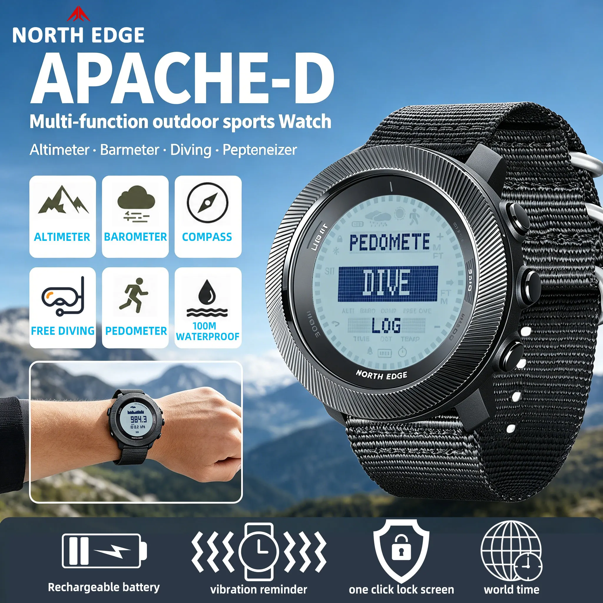 NORTH EDGE APACHE-D Men\