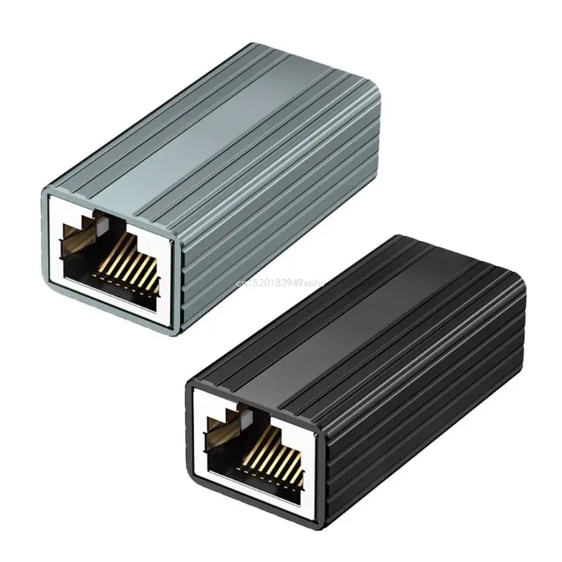 RJ45 Coupler RJ45 LAN Cable Extension Joint LAN การเชื่อมต่ออะแดปเตอร์,10000Mbps 10Gbps Fast Transfer