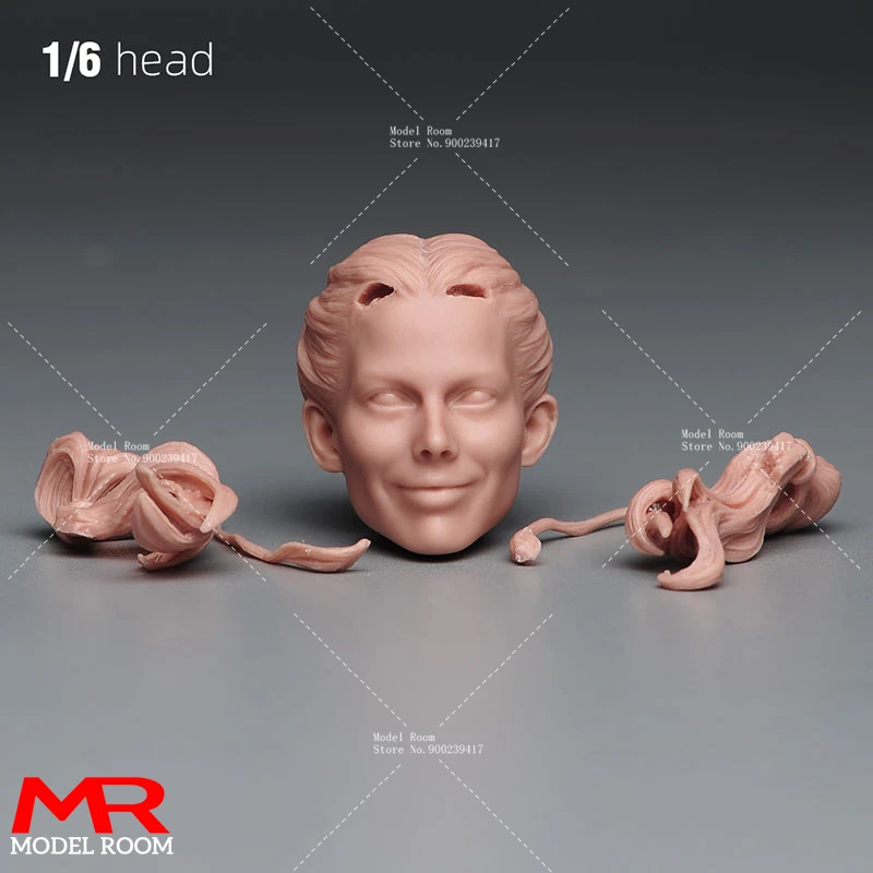 Unpainted 1/6 Male Female Head Sculpt Henry Cavill Mark Wahlberg Hugh Jackman Head Model Fit 12\'\' Soldier Action Figure Body