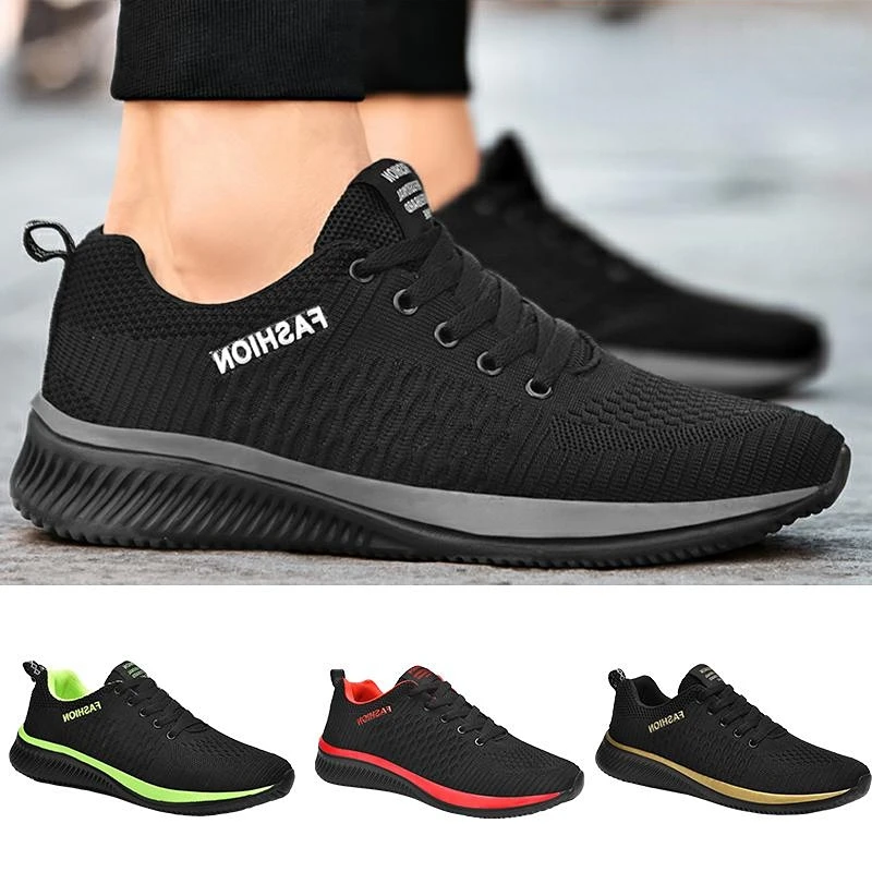 Men Running Shoes 2024 Comfortable Sport Shoes Men Trend Lightweight Walking Shoes Men Sneakers Breathable Zapatillas