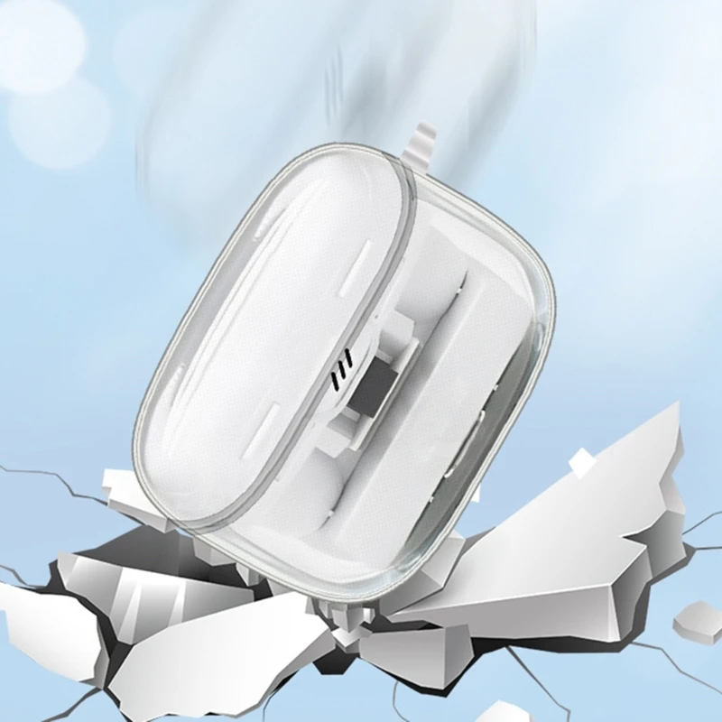 Headphone Clear Shockproof Housing Skin-friendly Cover for TUNE BUDS 2 Washable Shell Protector Nonslip Impact Resistant