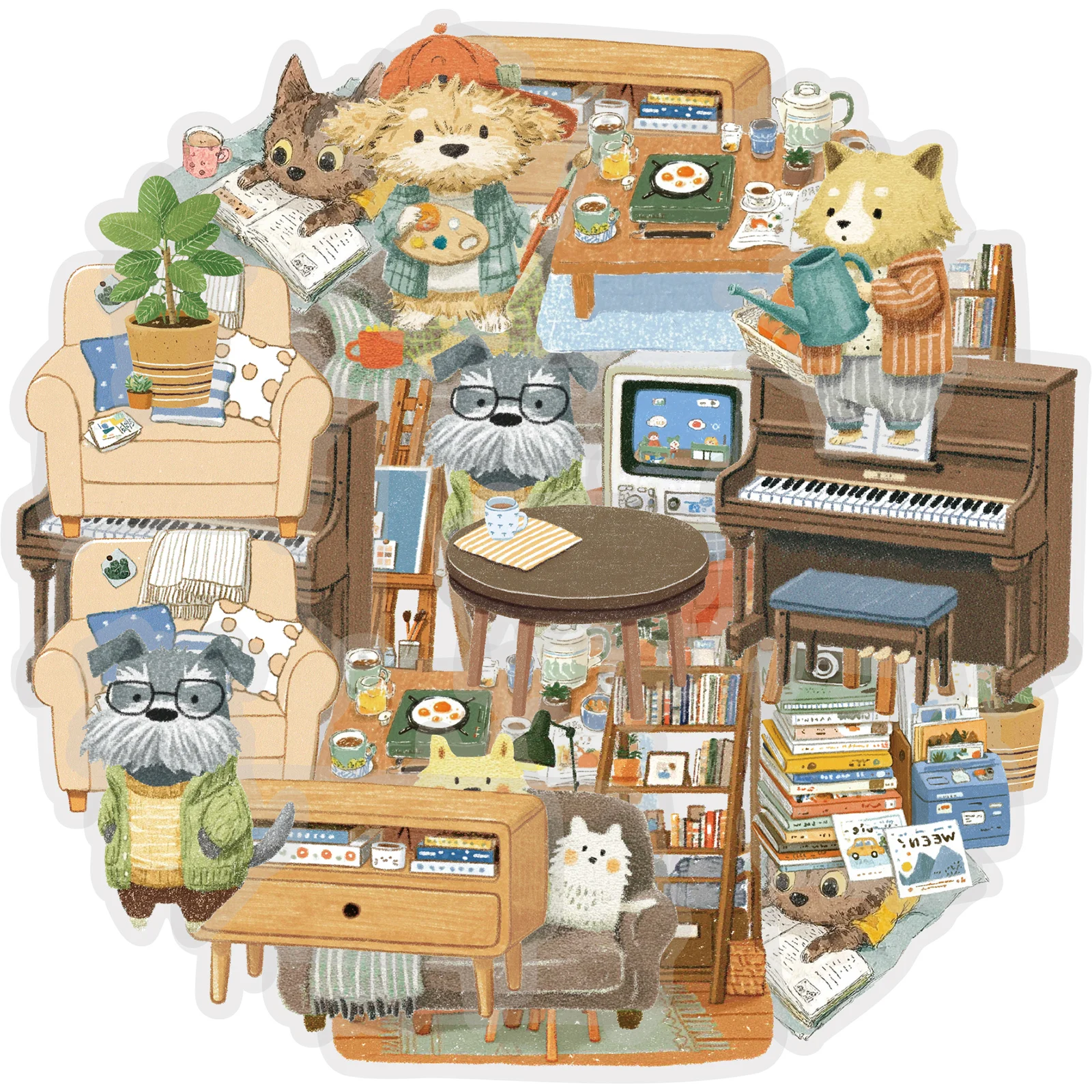 Japanese Lifestyle Magazines - Etori Life 15-delige Japanse cartoon pluche