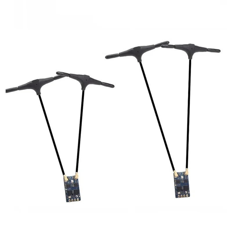 WOWFU-ELRS 2.4Ghz Dual Core RX Diversity Receiver ESP32+TCXO FPV Nano RX For RC Airplane FPV Long Range DIY Parts
