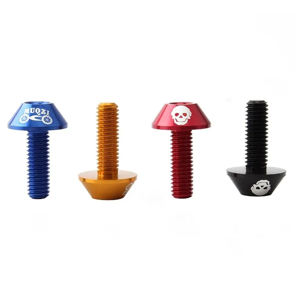 Accessories Bicycle Brake Clamp 7075 Aluminum Alloy MTB M6 Screw V-Brake Column Screw V Brake Clamp Screw M6 Brake Caliper Bolt