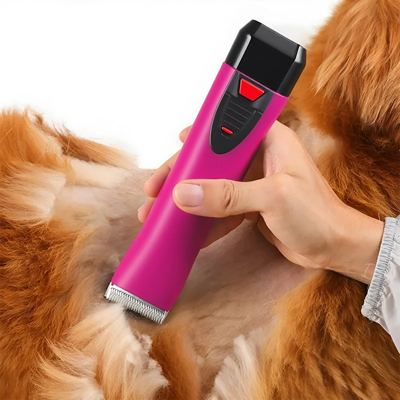 

Professional Stainless Steel Battery-Powered Pet Hair Clipper & Grooming Shaver for Cats and Dogs