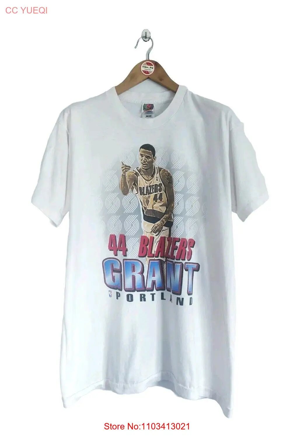 Редкая Винтажная Футболка с принтом Харви Грант 90-х, портлендские блейзеры, размер XL