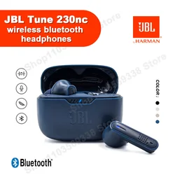 Original JBL Tune 230NC TWS True Wireless Bluetooth Earphones Sound Stereo Sports Headset T230NC Headphones with Mic HK edition