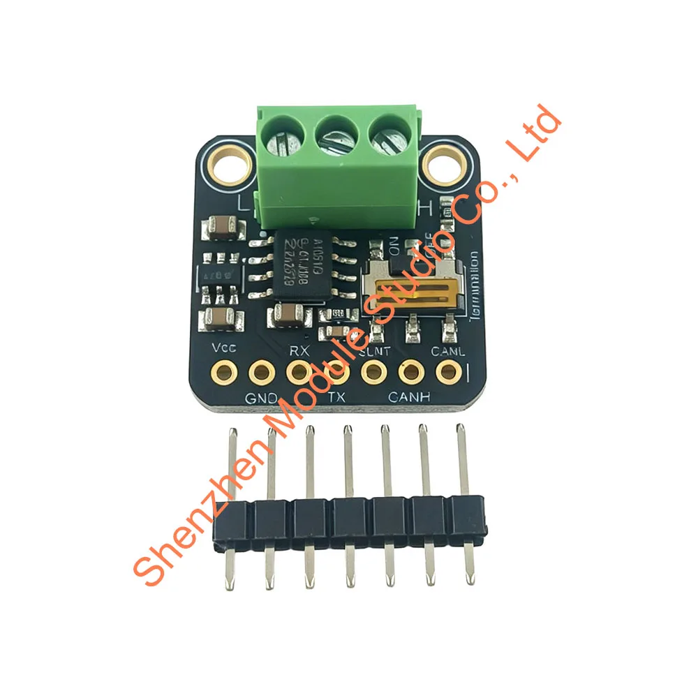 5708 TJA1051T/3 CAN Bus Transceiver Module 3.3V-5V with Built-in 5V Charge Pump, Switchable 120Ω Termination
