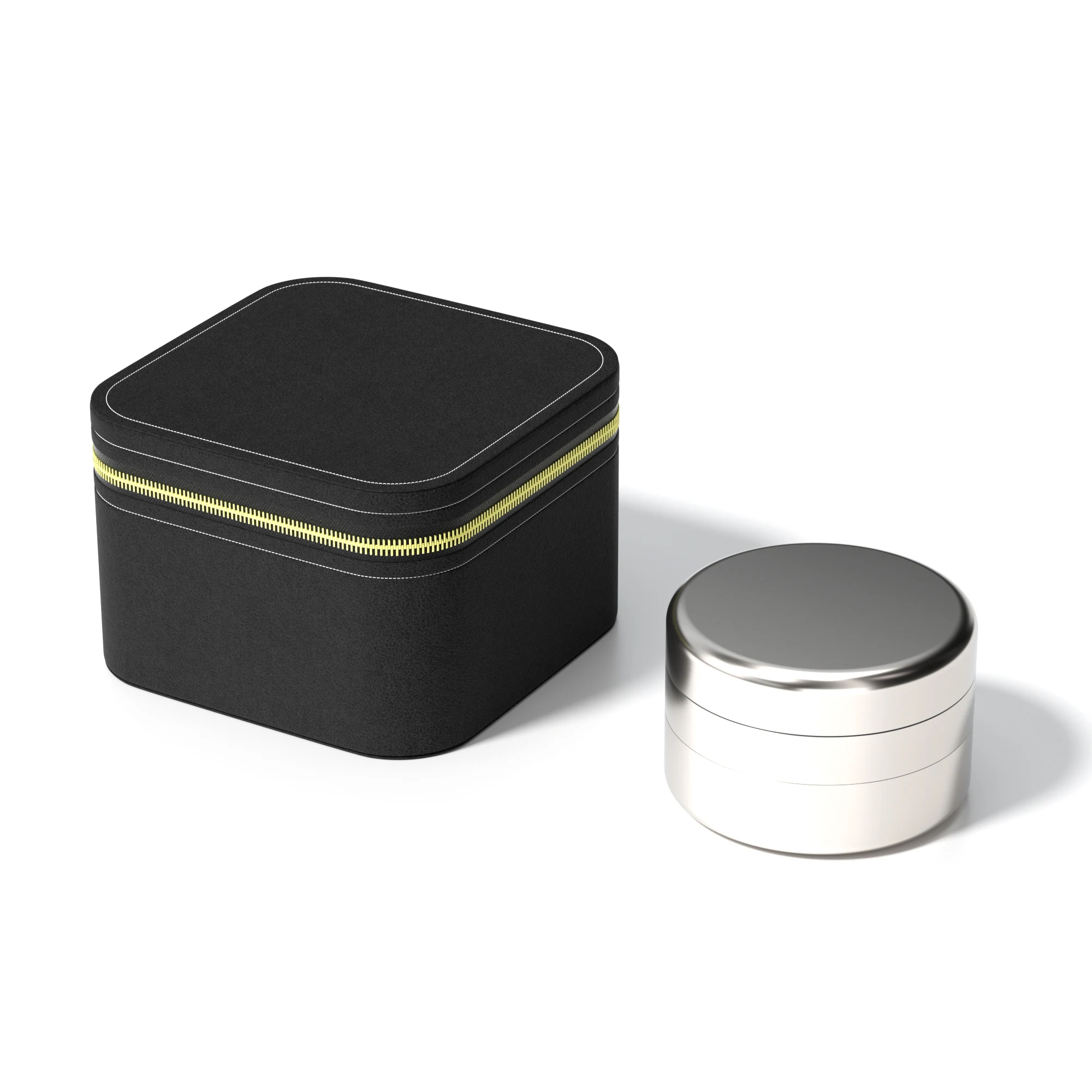 Molinillo de hierbas más vendido para especias, productos de hierbas, compatible con OEM ODM, molinillo de hierbas de titanio Manual de Metal personalizado al por mayor