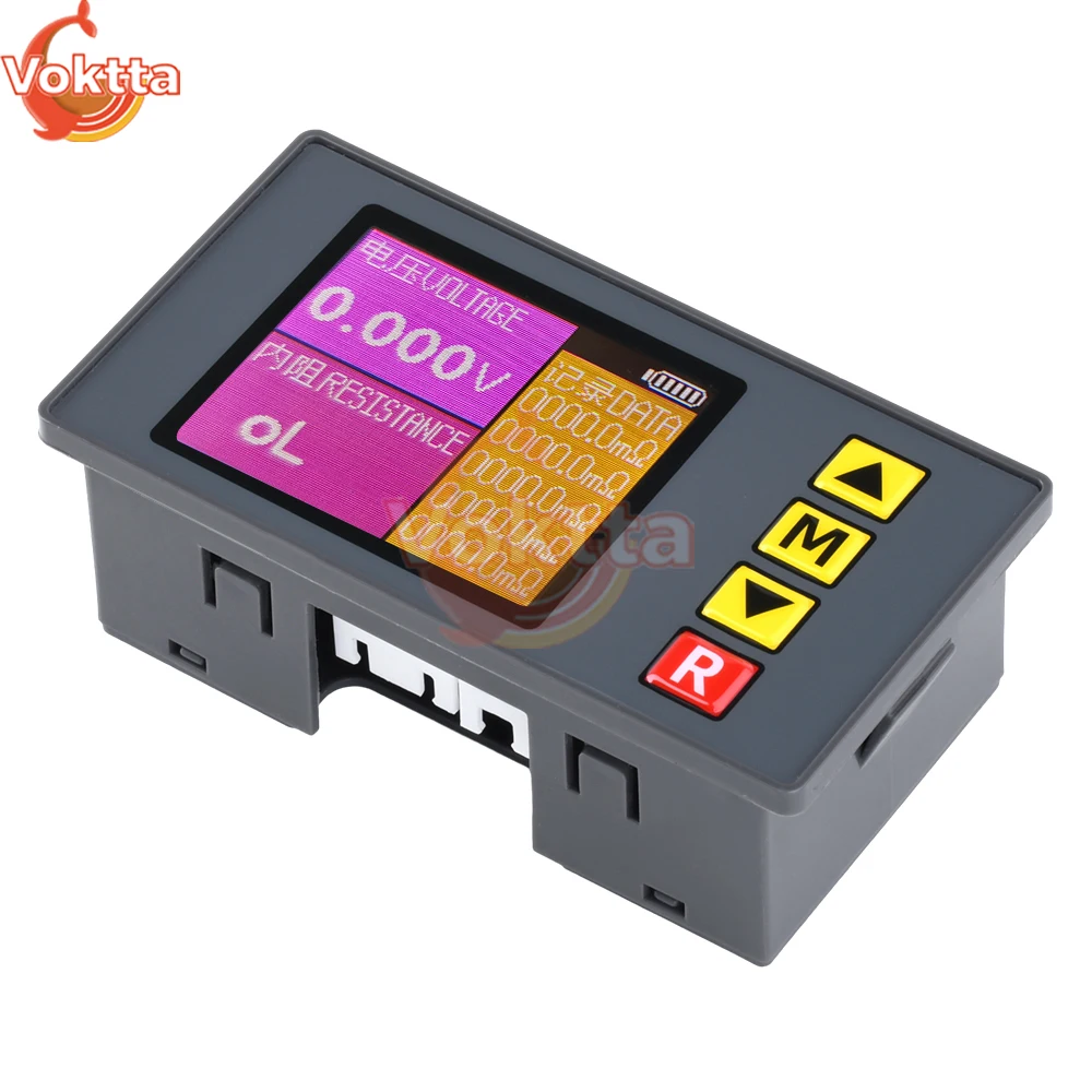 Imagem -06 - Bateria Digital Resistência Interna Tester Medidor de Tensão de Alta Precisão Kelvin Clip dc 5v Ts457