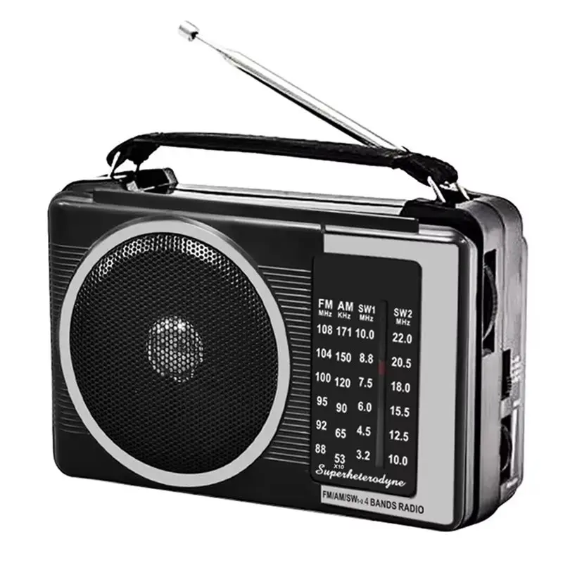 

Портативное радио B68C FM/AM/SW, многодиапазонное, классическое, винтажное, со встроенным динамиком, для розеток стандарта ЕС