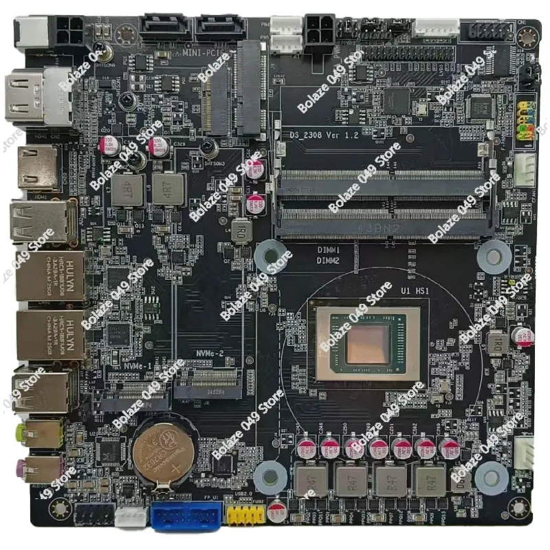 

High-Performance Ryzen 5825U/5600U/5800H NAS All-in-One Mini PC with Multi-Display Industrial ITX Motherboard
