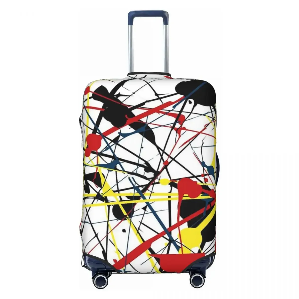 Custom Colorful Pop Art Abstract Camouflage Graffiti Luggage Cover Cute Suitcase Protector Covers Suit For 18-32 inch