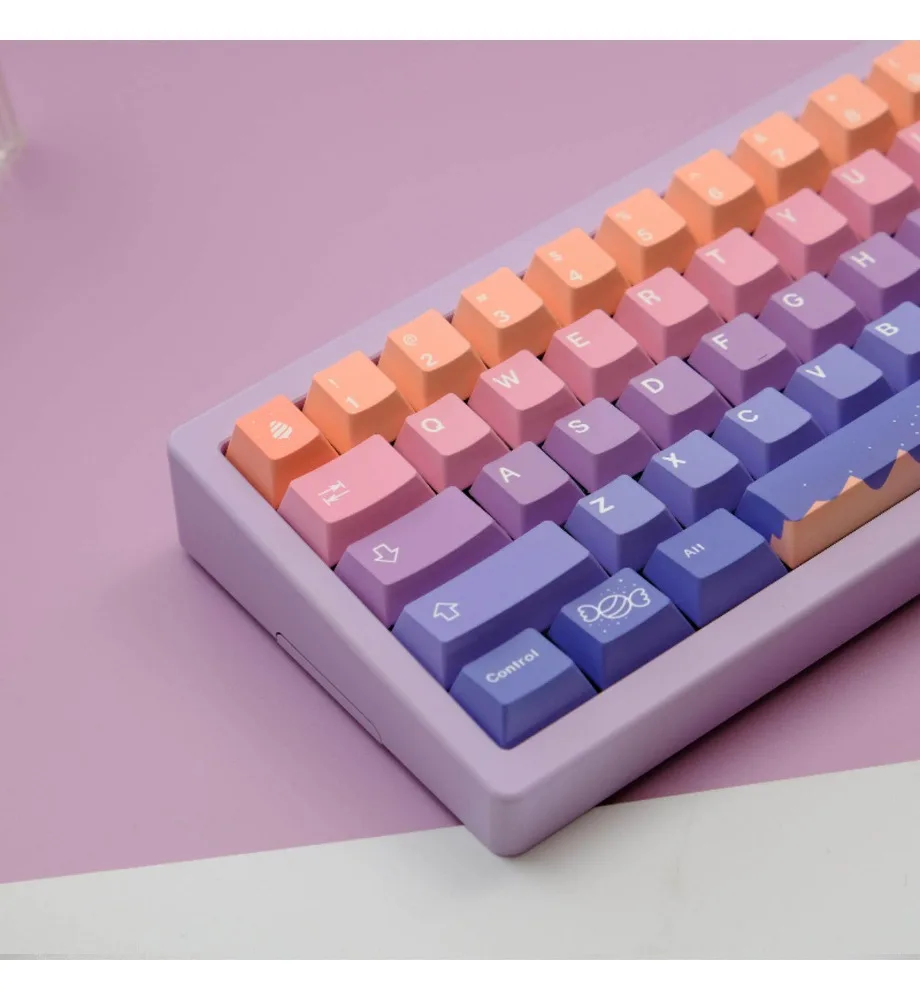 

Keycap personality sublimation process suitable for a variety of mechanical keyboards fairy tale keycaps 129/147 keys PBT